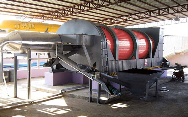 三筒多回程網格式紙漿烘干機 三筒多回程網格式紙漿烘干機