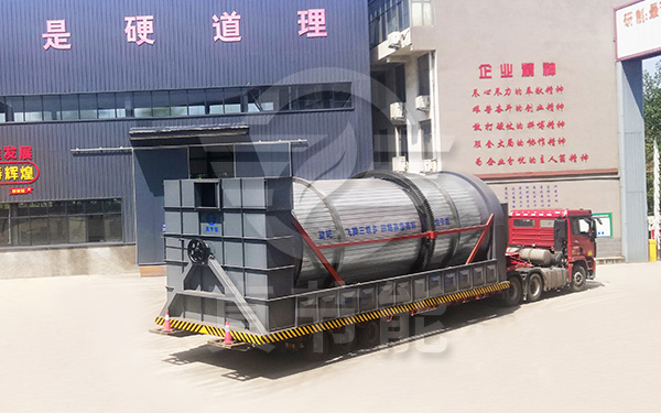 金屬污泥烘干機運輸現場 金屬污泥烘干機運輸現場